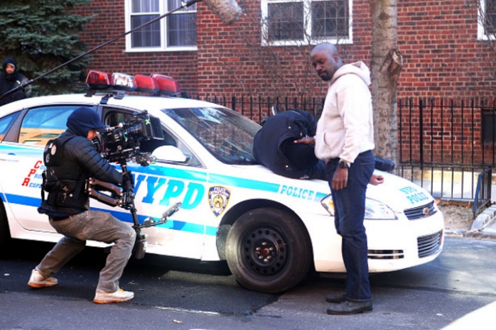Imágenes del rodaje de la serie 'Luke Cage' 9 Luke Cage, Mike Colter