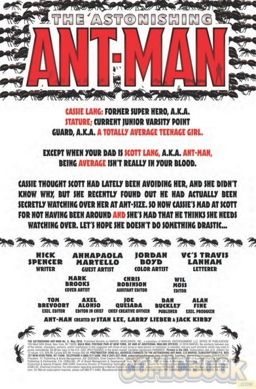 Avance de 'The Astonishing Ant-Man' #6