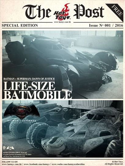 The Hot Toys Post anuncia 'Batman v Superman' 2 Batman v Superman, Batman v Superman: El amanecer de la Justicia, Hot Toys