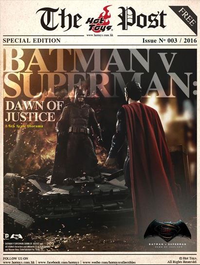 The Hot Toys Post anuncia 'Batman v Superman' 4 Batman v Superman, Batman v Superman: El amanecer de la Justicia, Hot Toys