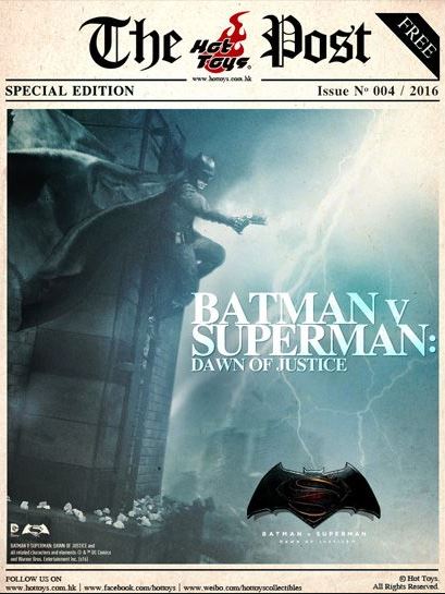 The Hot Toys Post anuncia 'Batman v Superman' 3 Batman v Superman, Batman v Superman: El amanecer de la Justicia, Hot Toys