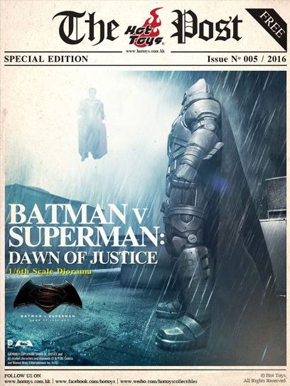 The Hot Toys Post anuncia 'Batman v Superman' 6 Batman v Superman, Batman v Superman: El amanecer de la Justicia, Hot Toys