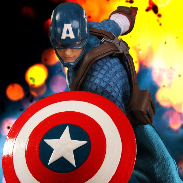 Mezco muestra su figura del Capitán América