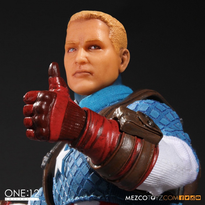 Mezco muestra su figura del Capitán América