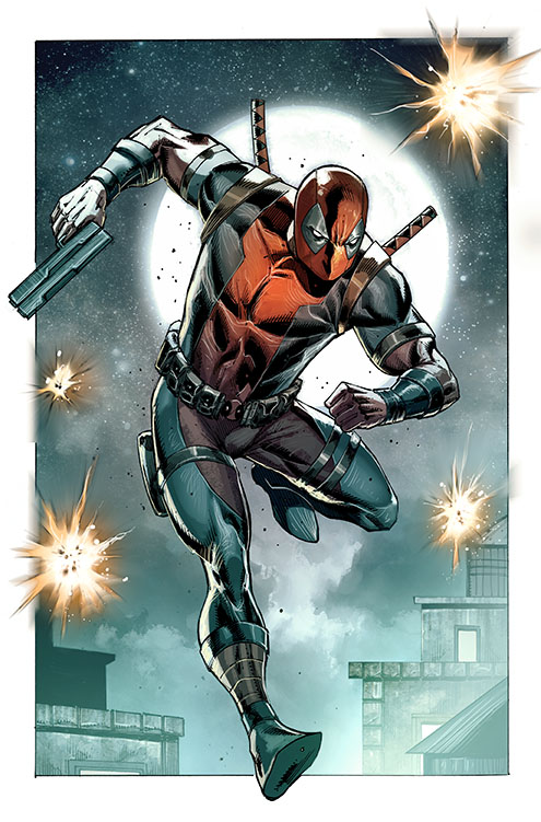 Avance de 'Deadpool: Bad Blood' de Rob Liefeld