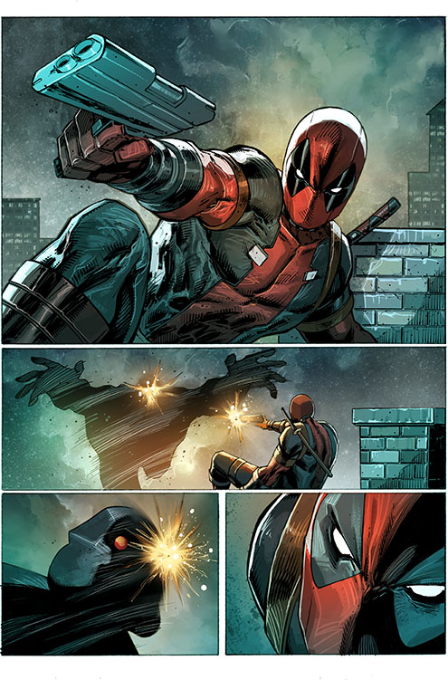 Avance de 'Deadpool: Bad Blood' de Rob Liefeld