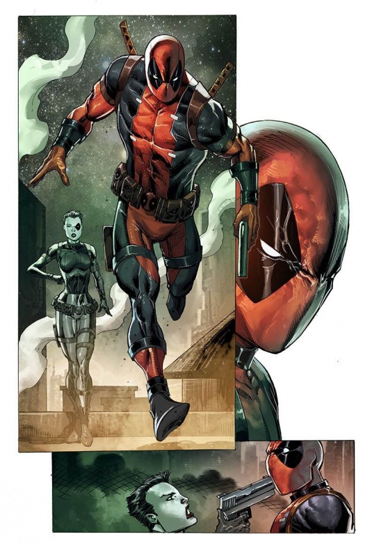 Avance de 'Deadpool: Bad Blood' de Rob Liefeld