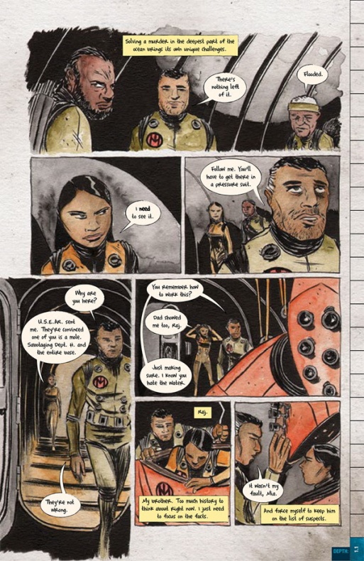 Dark Horse desvela su nueva serie de misterio 'Dept. H' 5 Dark Horse, Dept. H, Matt Kindt