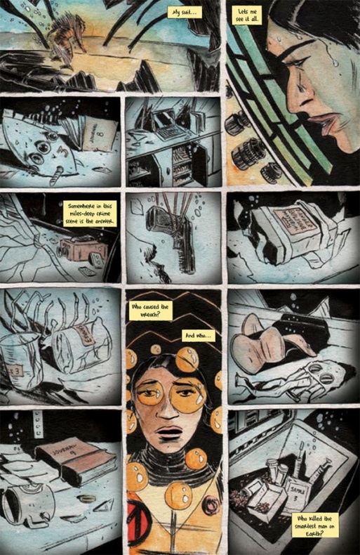 Dark Horse desvela su nueva serie de misterio 'Dept. H' 8 Dark Horse, Dept. H, Matt Kindt