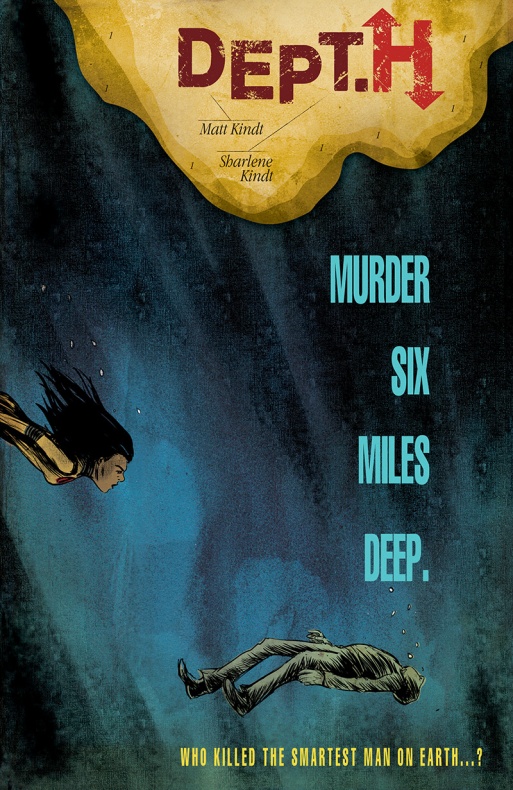 Dark Horse desvela su nueva serie de misterio 'Dept. H' 3 Dark Horse, Dept. H, Matt Kindt