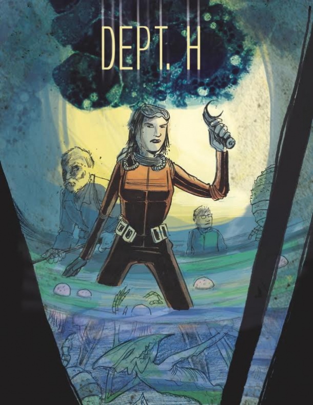 Dark Horse desvela su nueva serie de misterio 'Dept. H' 4 Dark Horse, Dept. H, Matt Kindt