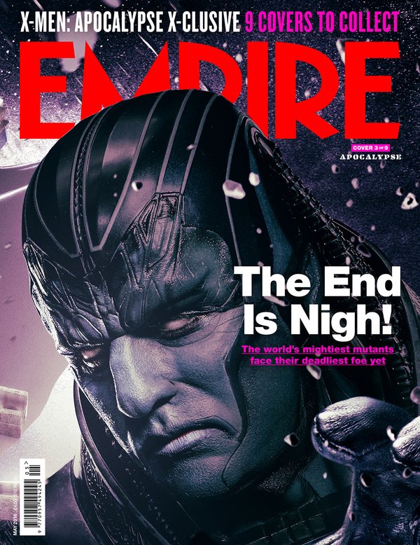 El filme 'X-Men: Apocalipsis' protagoniza nueve portadas de 'Empire'