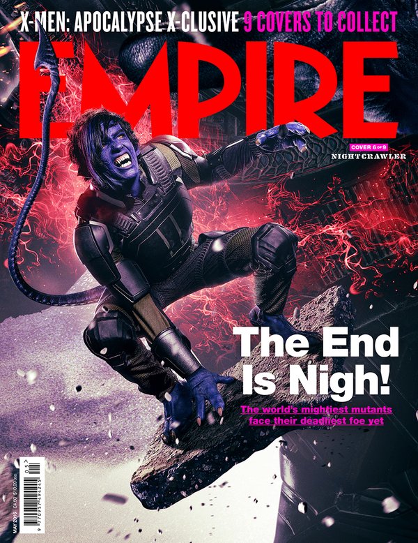El filme 'X-Men: Apocalipsis' protagoniza nueve portadas de 'Empire'