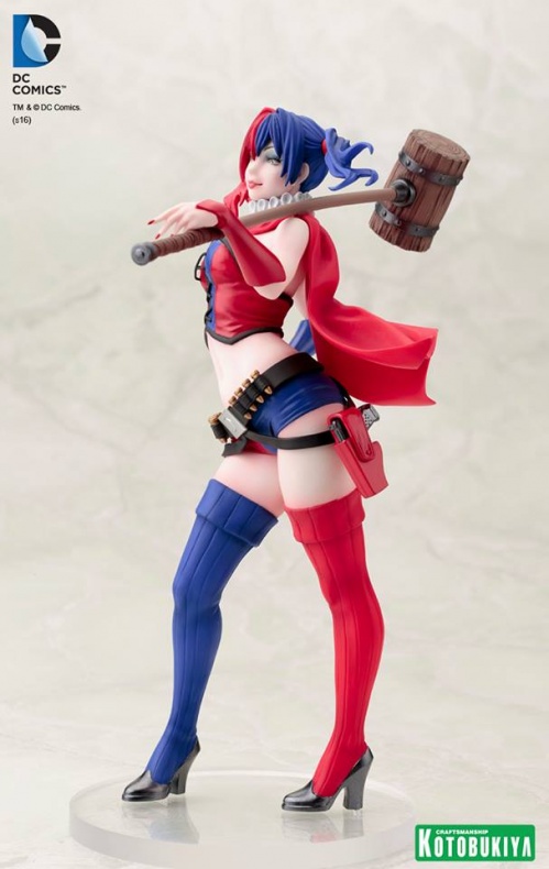 Kotobukiya muestra su nueva figura de Harley Quinn 4 Harley Quinn Kotobukiya (3)
