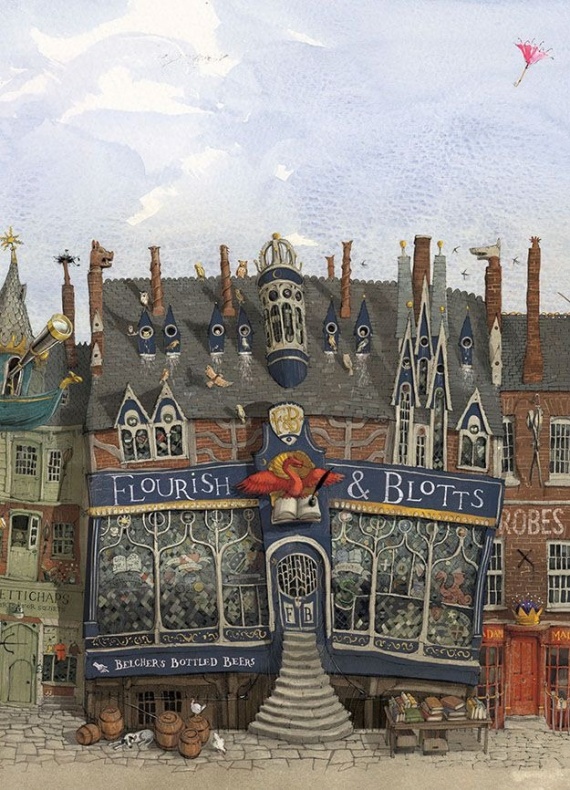 Primer vistazo a la edición ilustrada de 'Harry Potter y la cámara secreta'