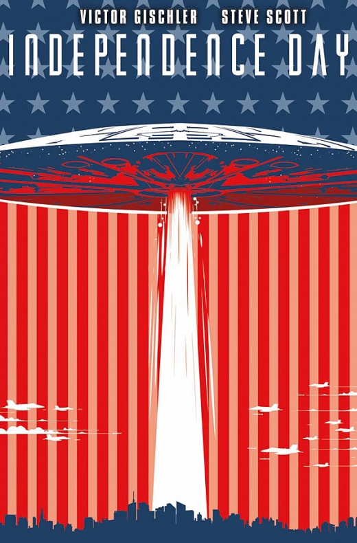 Independence Day Portada principal de Steve Scott