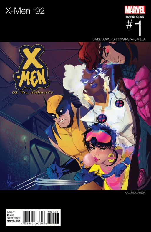 Vistazo al primer número de la nueva colección 'X-Men '92' 7 X-Men-92-1-Richardson-Hip-Hop-Variant-a07dd