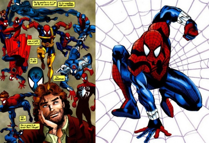 El traje de Spiderman a través de los años