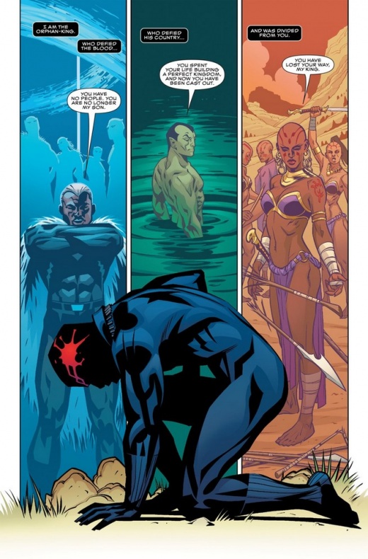 Marvel ofrece un avance de 'Black Panther' #1 2 Brian Stelfreeze, Pantera negra, Ta-Nehisi Coates