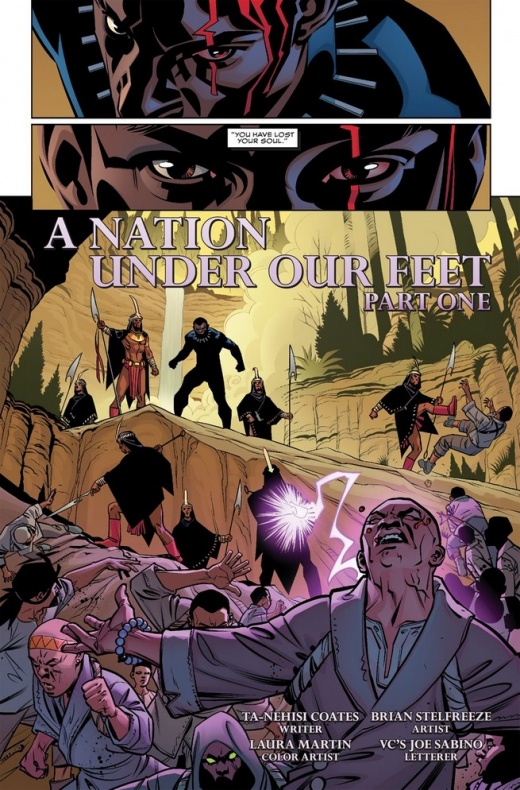 Marvel ofrece un avance de 'Black Panther' #1 3 Brian Stelfreeze, Pantera negra, Ta-Nehisi Coates