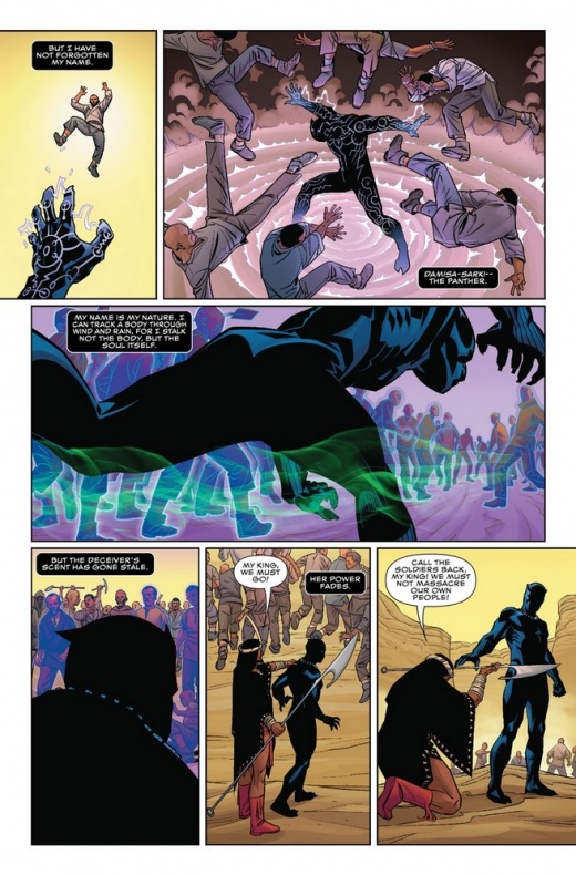 Marvel ofrece un avance de 'Black Panther' #1 6 Brian Stelfreeze, Pantera negra, Ta-Nehisi Coates