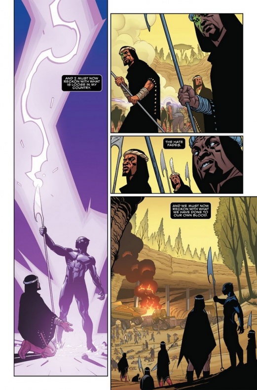 Marvel ofrece un avance de 'Black Panther' #1 7 Brian Stelfreeze, Pantera negra, Ta-Nehisi Coates