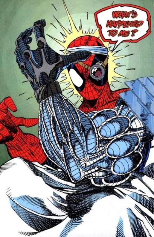 El traje de Spiderman a través de los años