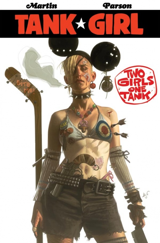 'Tank Girl' vuelve en mayo con 'Two Girls, One Tank' 2 tank girl black frog