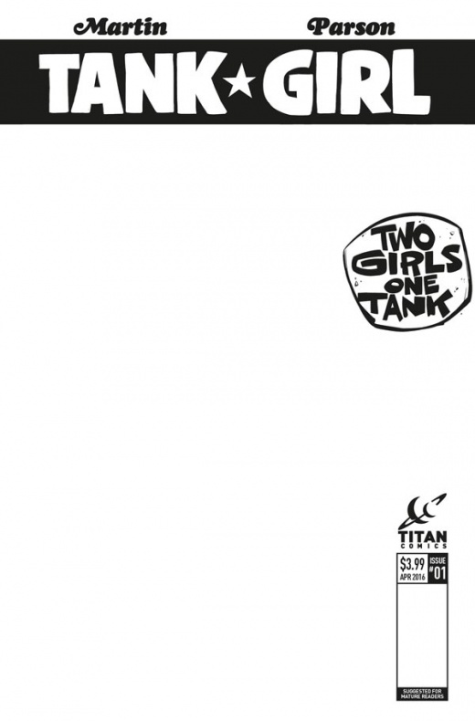 'Tank Girl' vuelve en mayo con 'Two Girls, One Tank' 5 tank girl blank