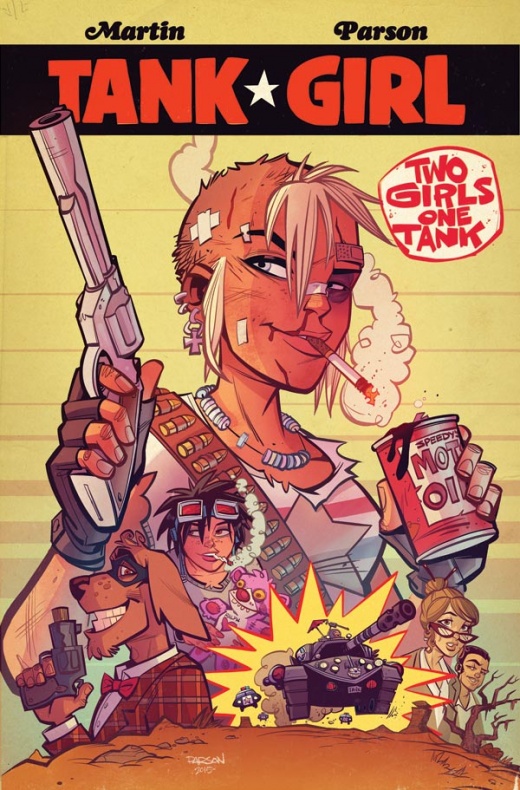 'Tank Girl' vuelve en mayo con 'Two Girls, One Tank' 3 tank girl parson