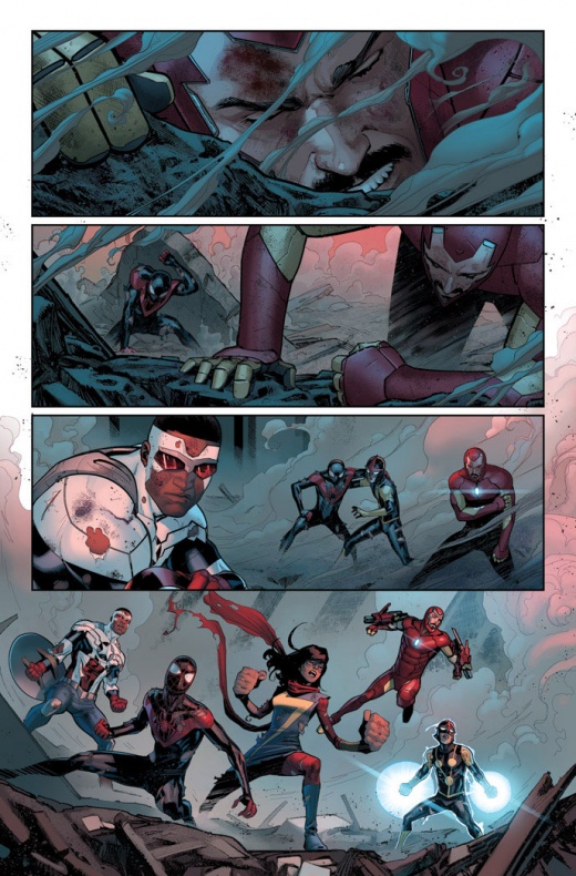Primer vistazo a 'Civil War II' #1 3 Civil War II, Marvel