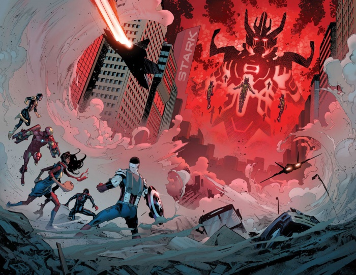 Primer vistazo a 'Civil War II' #1 4 Civil War II #1