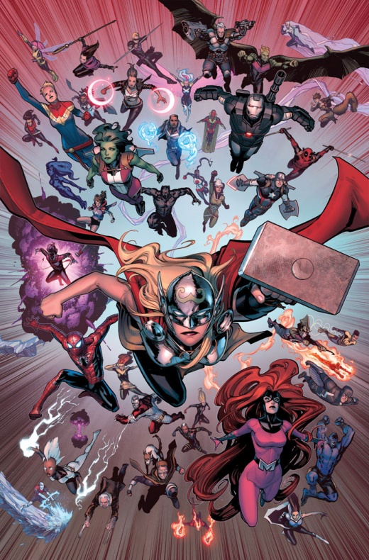 Primer vistazo a 'Civil War II' #1 5 Civil War II #1