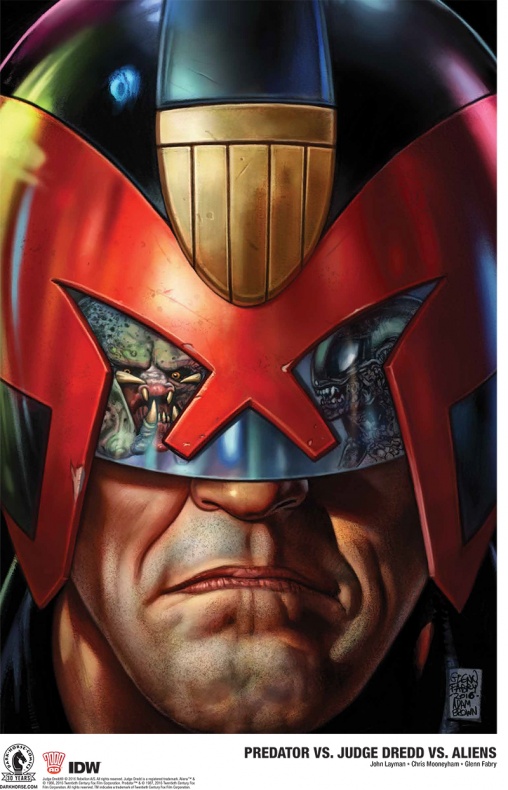 Juez Dredd Predator Aliens