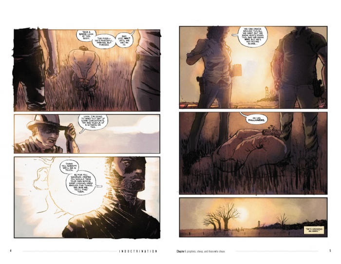 Primer vistazo a 'Indoctrination' #1, un cómic de Moreci y Battaglia 5 Indoctrination, Matt Battaglia, Michael Moreci, Z2 Comics