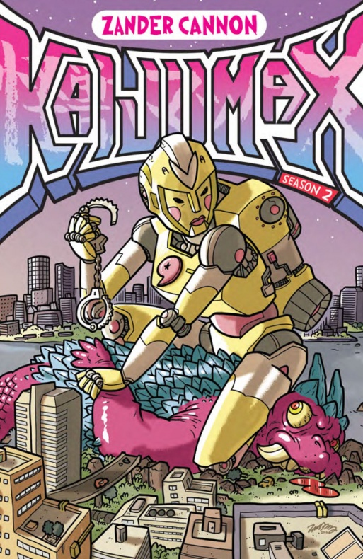 Kaijumax Season 2 Portada de Zander Cannon