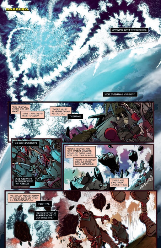Micronauts Página interior (2)