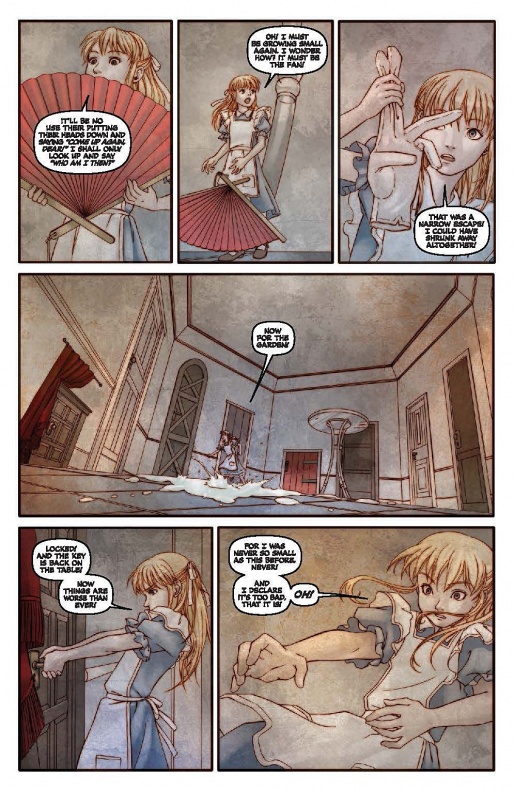 Primer vistazo a 'The Complete Alice In Wonderland' #1 13 Dynamite, Erica Awano, John Reppion, Leah Moore, The Complete Alice In Wonderland