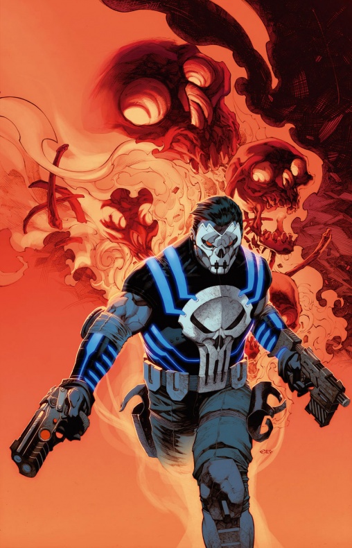 The-Punisher Portada alternativa Apocalypse Wars por Chris Stevens