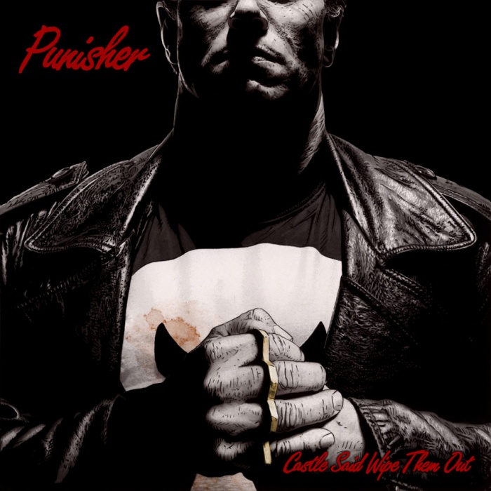 The-Punisher Portada alternativa hip hop de Tim Bradstreet