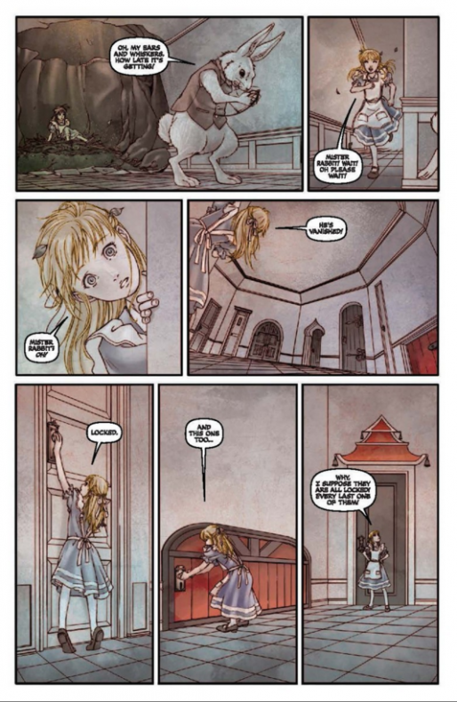 Primer vistazo a 'The Complete Alice In Wonderland' #1 7 Dynamite, Erica Awano, John Reppion, Leah Moore, The Complete Alice In Wonderland