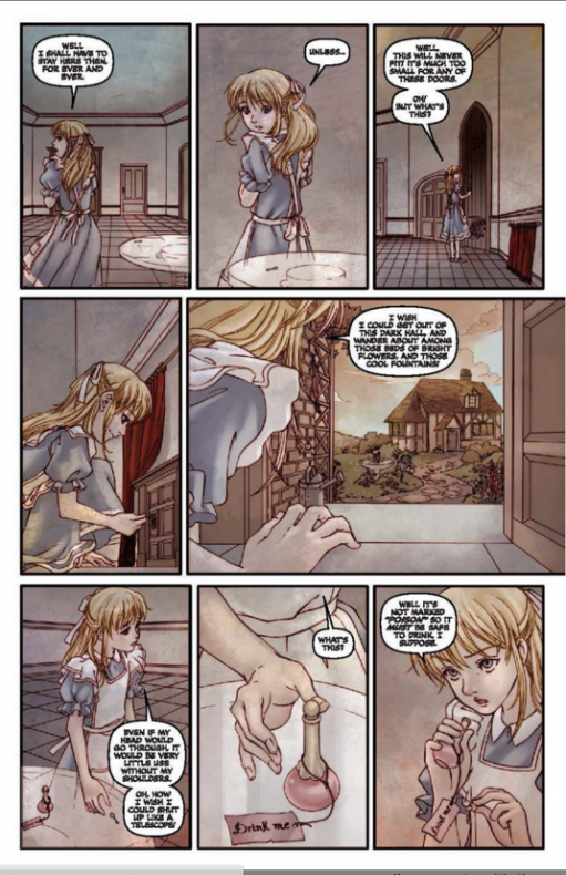Primer vistazo a 'The Complete Alice In Wonderland' #1 8 Dynamite, Erica Awano, John Reppion, Leah Moore, The Complete Alice In Wonderland