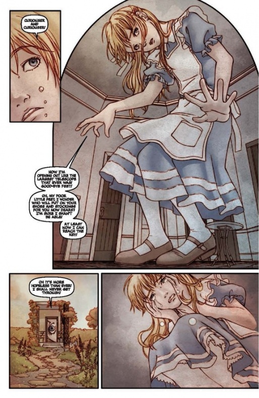Primer vistazo a 'The Complete Alice In Wonderland' #1 10 Dynamite, Erica Awano, John Reppion, Leah Moore, The Complete Alice In Wonderland