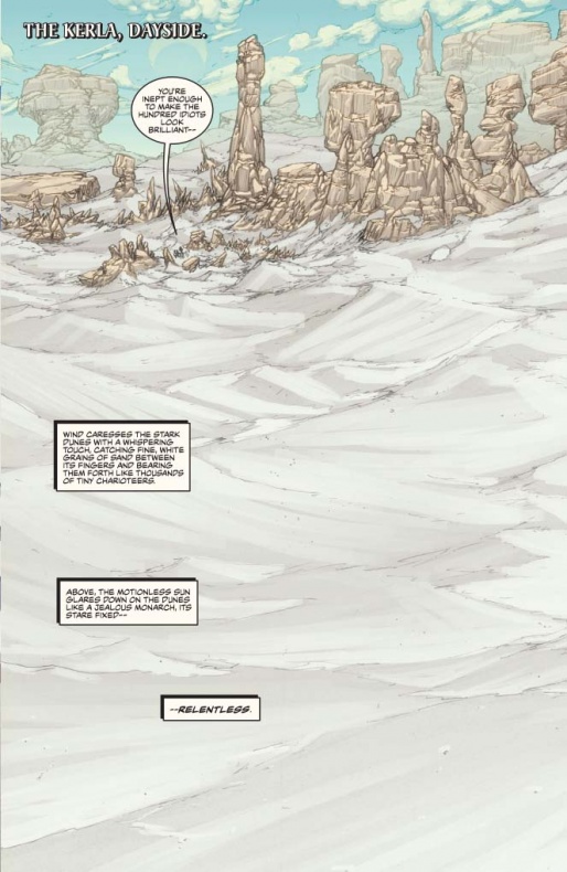 Preview del cómic 'White Sand' de Brandon Sanderson 2 Brandon Sanderson, White sand