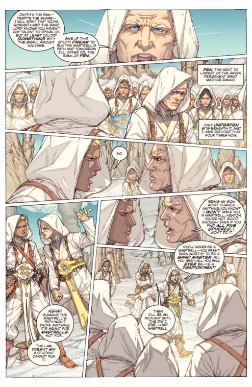 Preview del cómic 'White Sand' de Brandon Sanderson 4 Brandon Sanderson, White sand