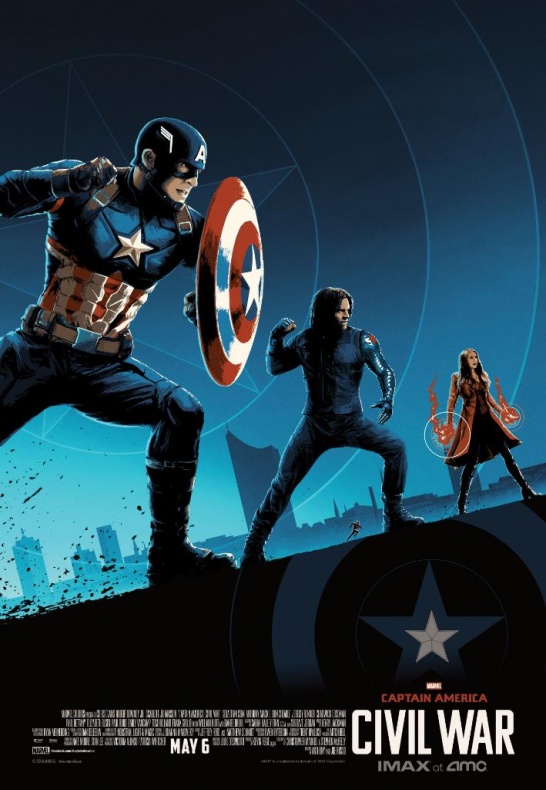 Nuevos pósteres IMAX para 'Capitán América: Civil War'