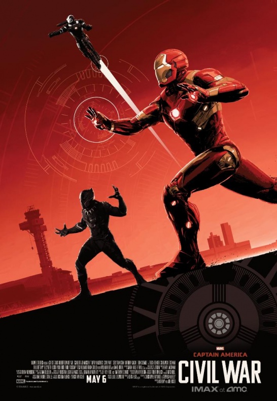 Nuevos pósteres IMAX para 'Capitán América: Civil War'