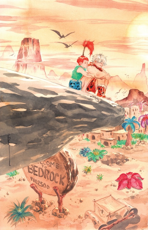 'Los Picapiedra' serán dibujados por Steve Pugh 3 Amanda Conner, Dan DiDio, DC Comics, Dustin Nguyen, Hanna-Barbera, Ivan Reis, Jim Lee, Los Picapiedra, Mark Russell, Steve Pugh, Walter Simonson