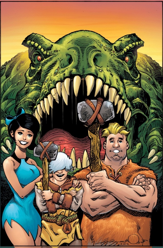 'Los Picapiedra' serán dibujados por Steve Pugh 4 Amanda Conner, Dan DiDio, DC Comics, Dustin Nguyen, Hanna-Barbera, Ivan Reis, Jim Lee, Los Picapiedra, Mark Russell, Steve Pugh, Walter Simonson