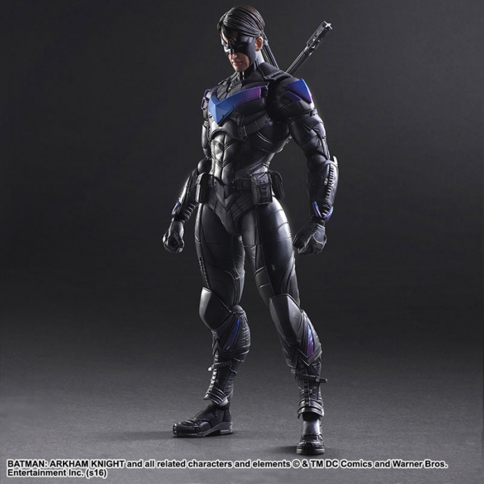 Square Enix lanzará dos figuras de 'Batman: Arkham Knight' 10 Batgirl, Batman: Arkham Knight, Nightwing, Square Enix